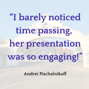 engaging testimonial