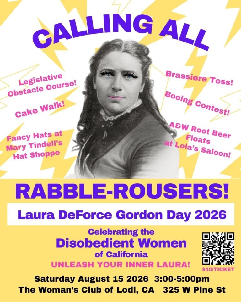 Laura DeForce Gordon Day 2026 in Lodi, CA